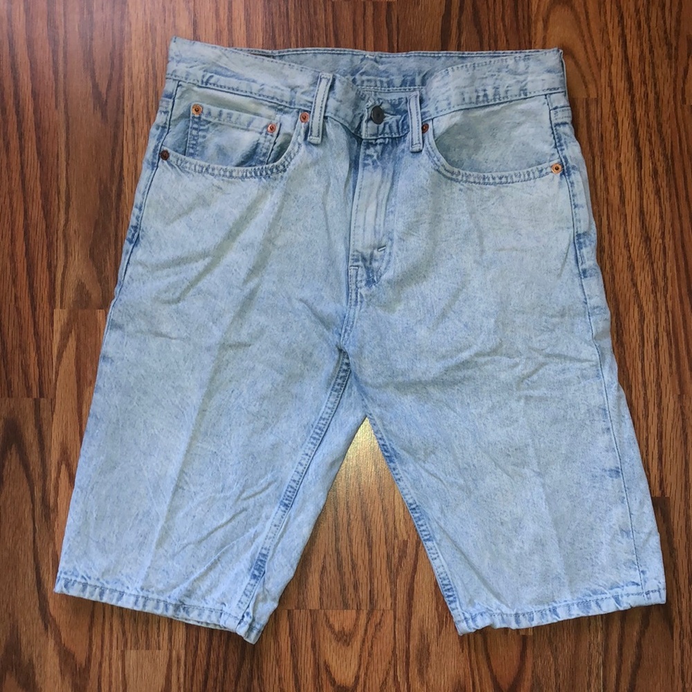 Levi Light Blue Jeans Shorts